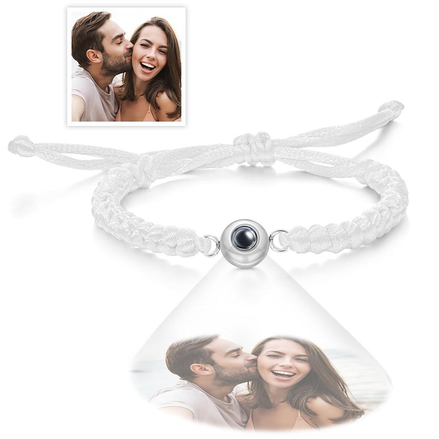 Custom Photo Projection Bracelet Simple Design Trend Gifts - Coolpeacock