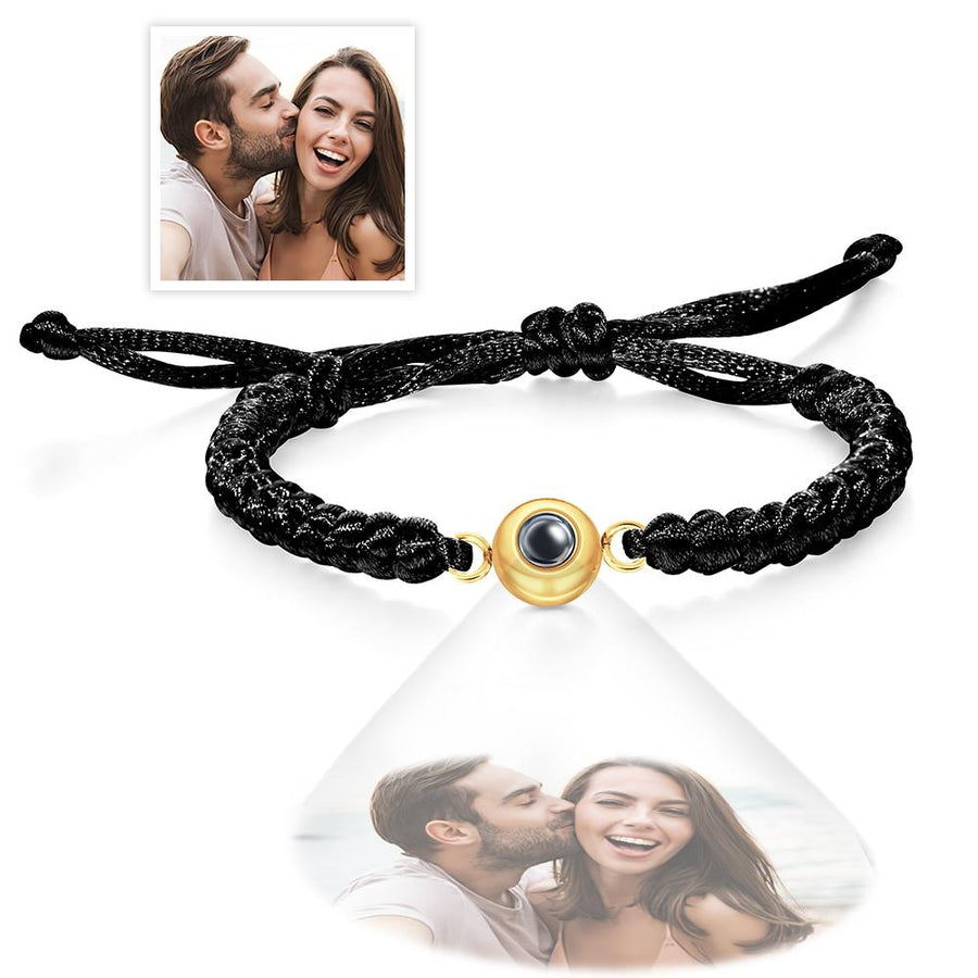 Custom Photo Projection Bracelet Simple Design Trend Gifts - Coolpeacock