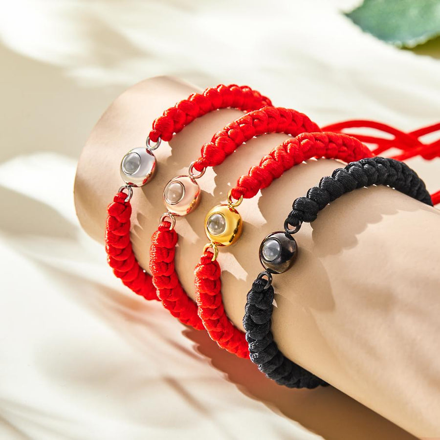 Custom Photo Projection Bracelet Simple Design Trend Gifts - Coolpeacock