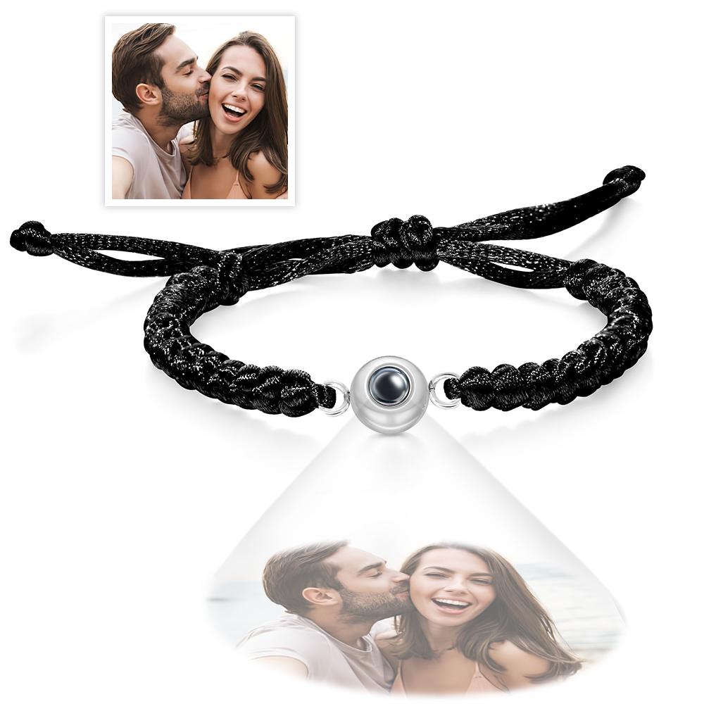 Custom Photo Projection Bracelet Simple Design Trend Gifts - Coolpeacock