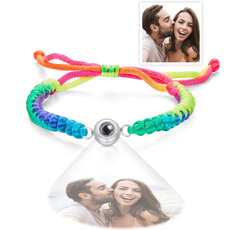 Custom Photo Projection Bracelet Simple Design Trend Gifts - Coolpeacock