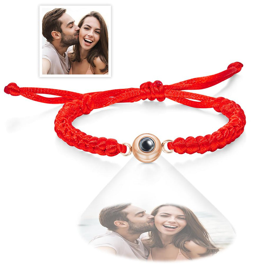 Custom Photo Projection Bracelet Simple Design Trend Gifts - Coolpeacock
