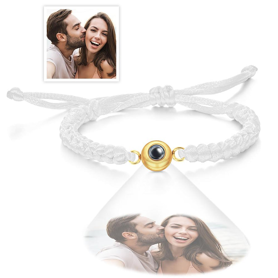 Custom Photo Projection Bracelet Simple Design Trend Gifts - Coolpeacock