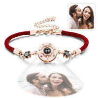 Custom Projection Photo Bracelet Copper - Coolpeacock