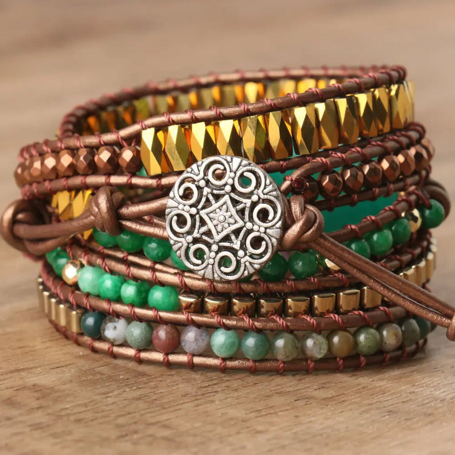 Elegant Alloy Multi - Layer Bracelet - Coolpeacock
