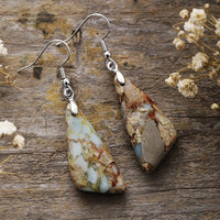 Emperor - Stone Geometric Earrings - Coolpeacock