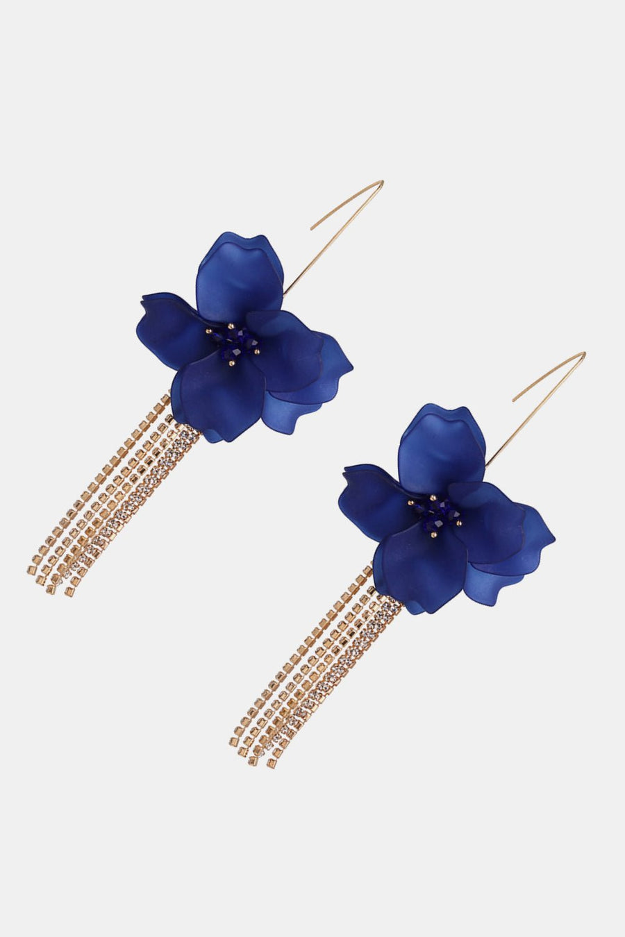 Flower Shape Acrylic Dangle Earrings - Coolpeacock