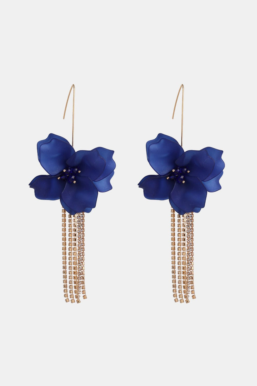 Flower Shape Acrylic Dangle Earrings - Coolpeacock