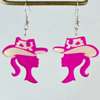 Geometric Shape Acrylic Dangle Earrings - Coolpeacock