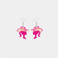 Geometric Shape Acrylic Dangle Earrings - Coolpeacock