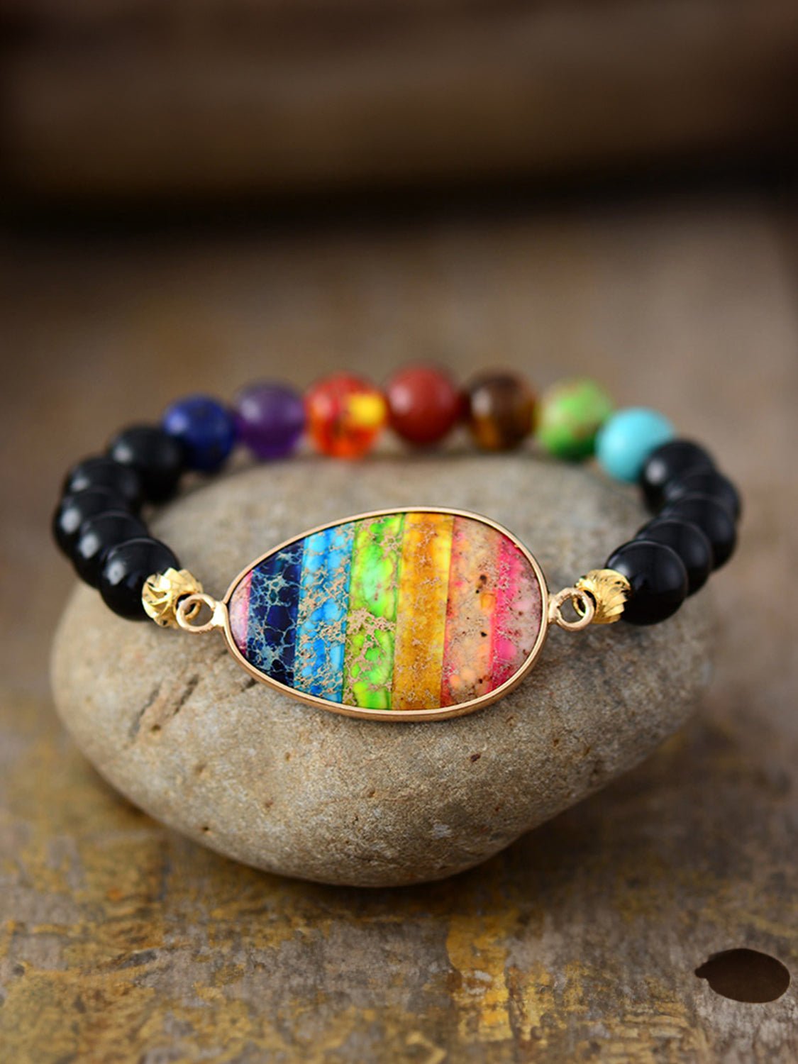 Geometrical Shape Beaded Bracelet - Coolpeacock
