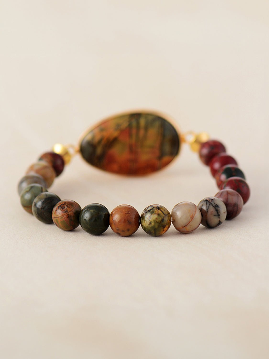 Geometrical Shape Beaded Bracelet - Coolpeacock