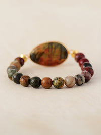 Geometrical Shape Beaded Bracelet - Coolpeacock