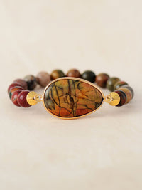 Geometrical Shape Beaded Bracelet - Coolpeacock