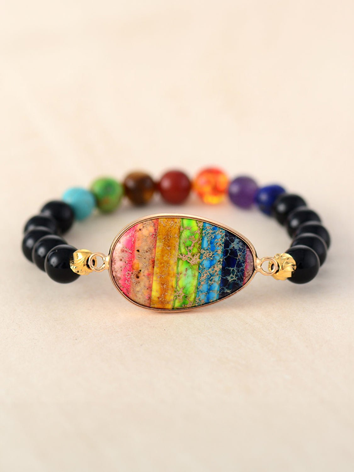 Geometrical Shape Beaded Bracelet - Coolpeacock
