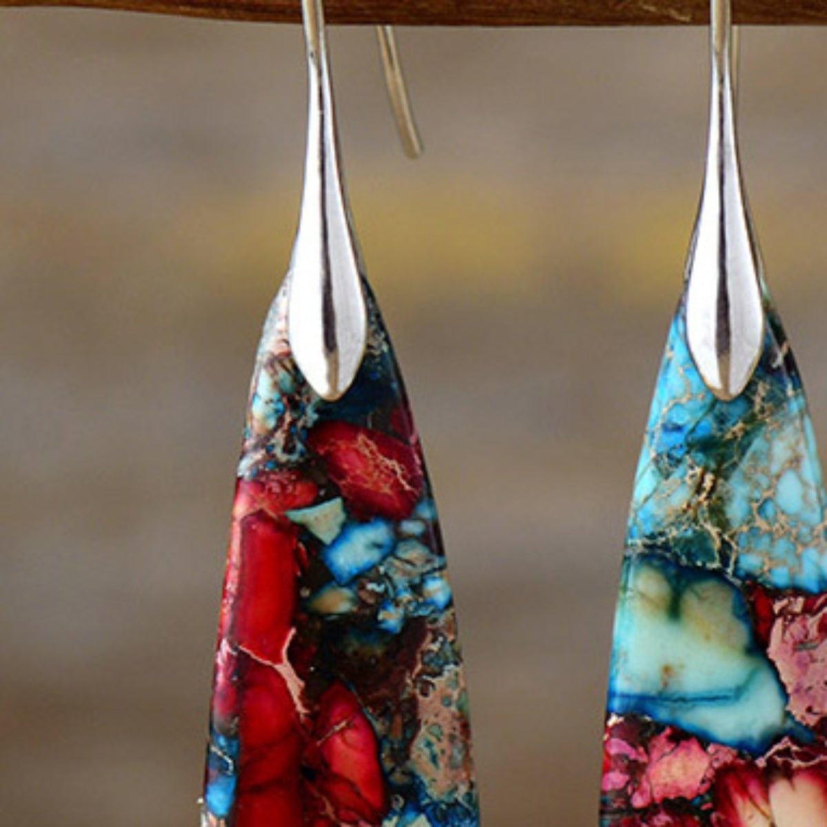 Geometrical Shape Dangle Earrings - Coolpeacock