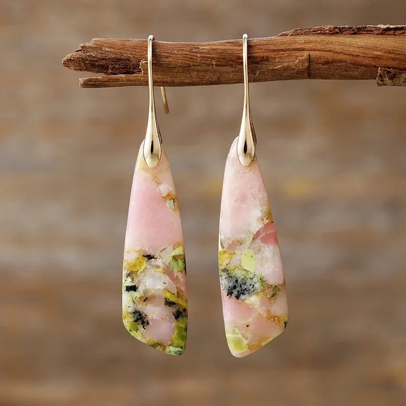 Geometrical Shape Dangle Earrings - Coolpeacock