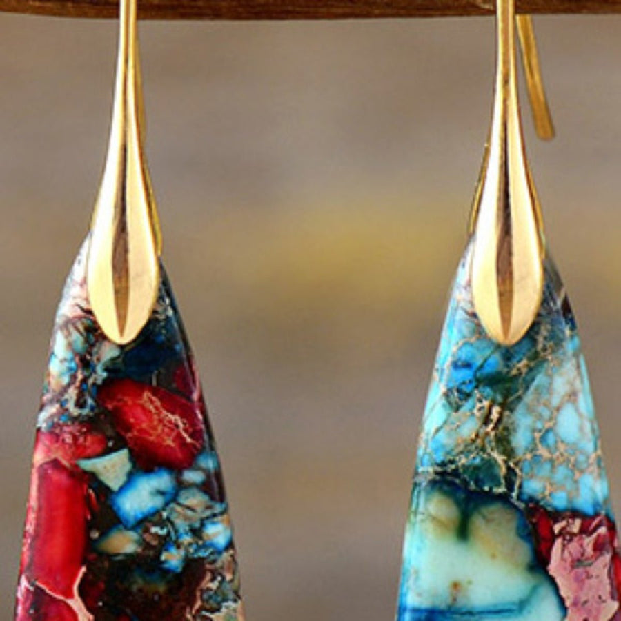 Geometrical Shape Dangle Earrings - Coolpeacock