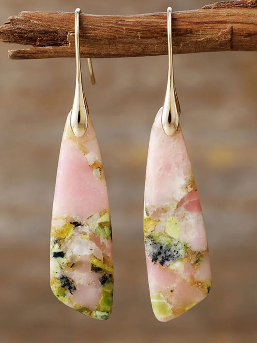 Geometrical Shape Dangle Earrings - Coolpeacock