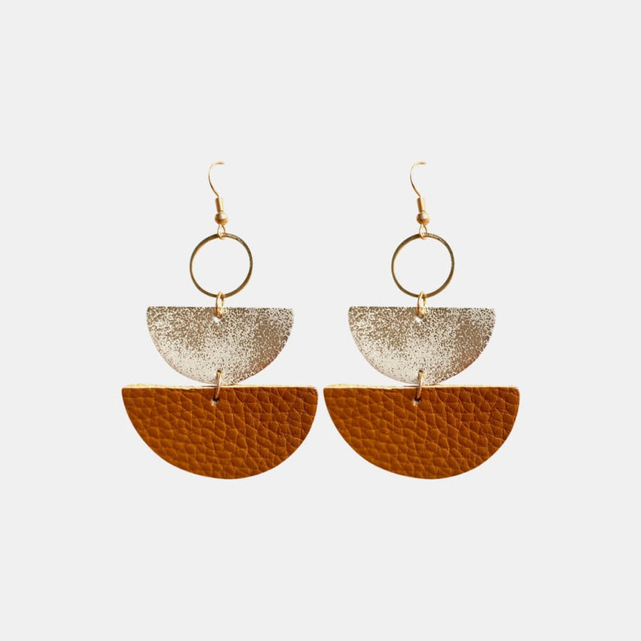 Geometrical Shape Dangle Earrings - Coolpeacock