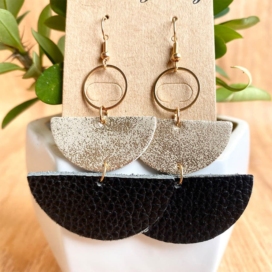 Geometrical Shape Dangle Earrings - Coolpeacock