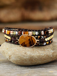 Geometrical Shape Triple - Layer Bracelet - Coolpeacock