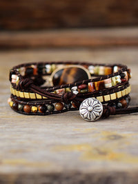 Geometrical Shape Triple - Layer Bracelet - Coolpeacock