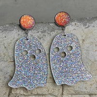 Ghost Shape Acrylic Dangle Earrings - Coolpeacock