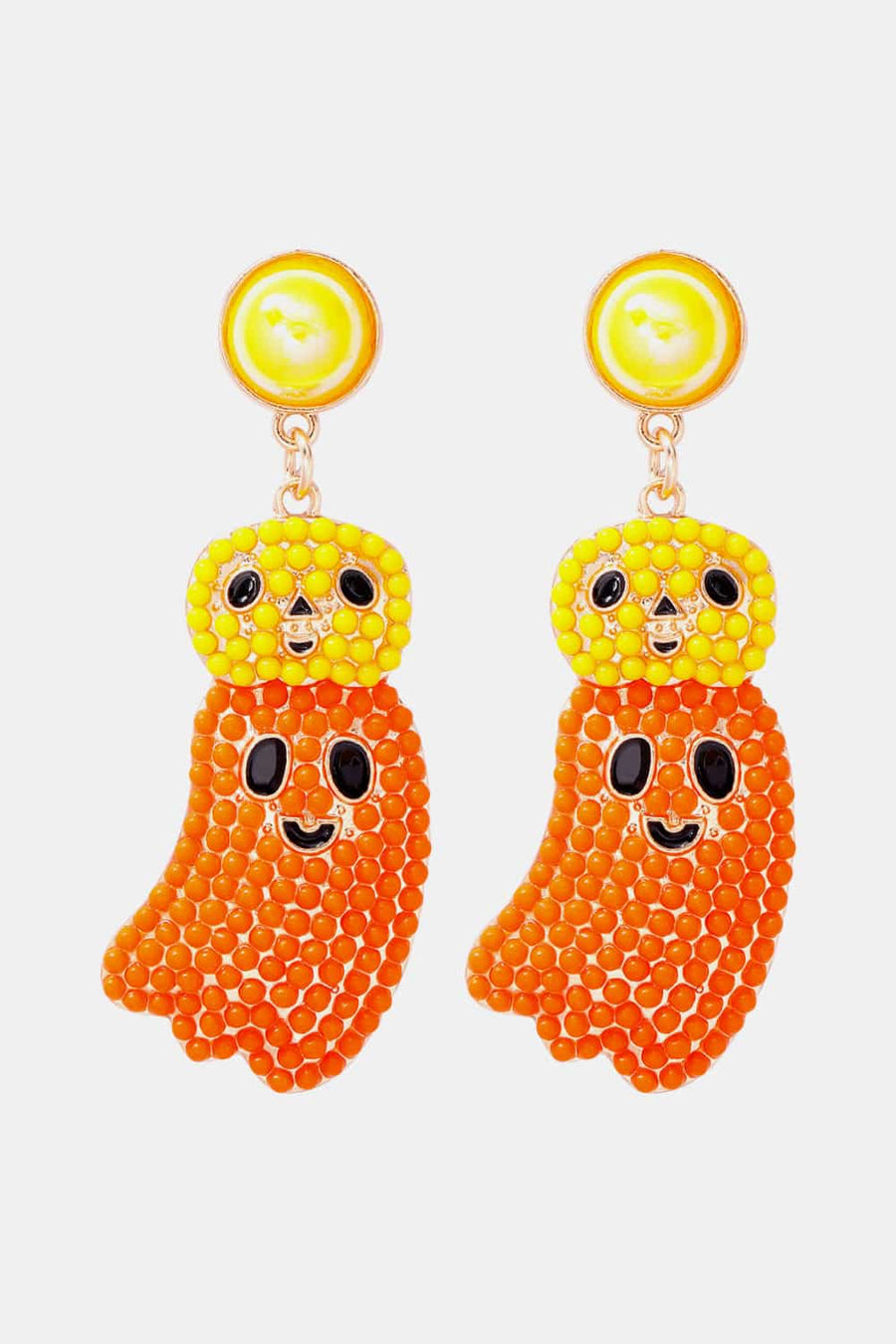 Halloween Ghost Shape Dangle Earrings - Coolpeacock