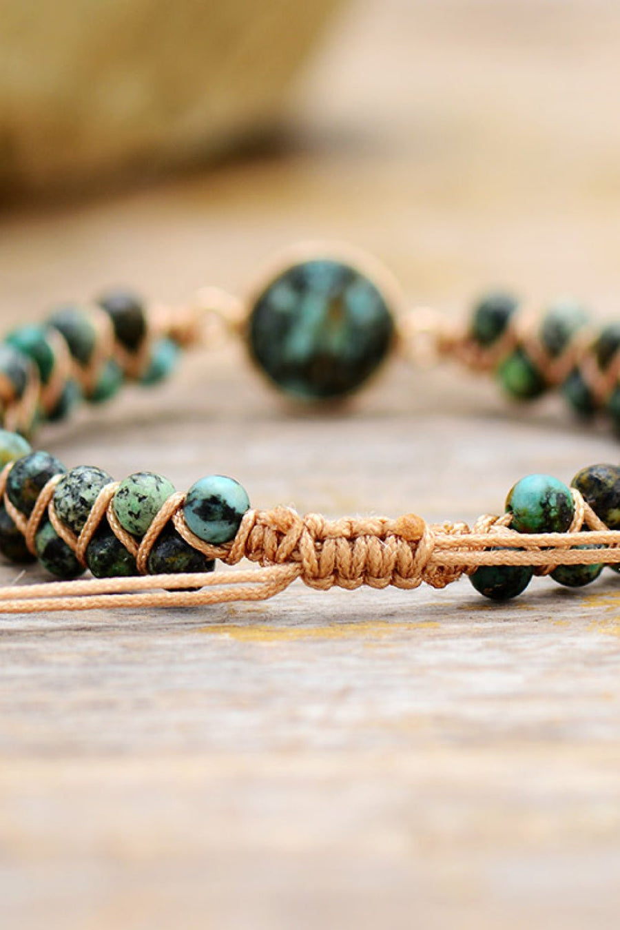Handmade Beaded Copper Bracelet - Coolpeacock