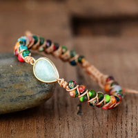 Handmade Teardrop Shape Beaded Bracelet - Coolpeacock