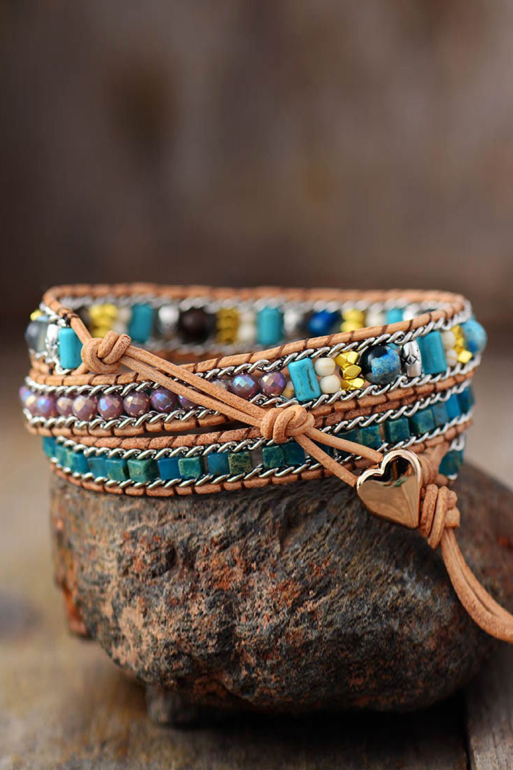Heart Layered Bracelet - Coolpeacock