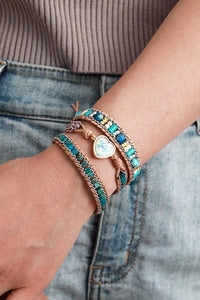 Heart Layered Bracelet - Coolpeacock