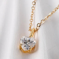 Heart Shape Pendant Necklace - Coolpeacock
