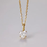 Heart Shape Pendant Necklace - Coolpeacock