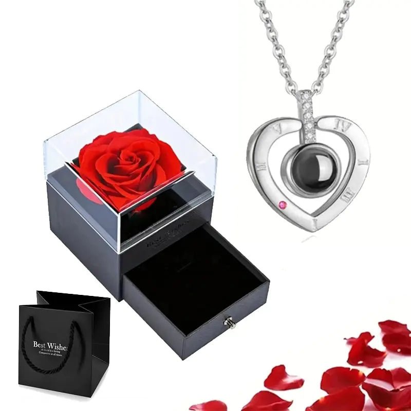 Heartfelt Message Projection Necklace - Coolpeacock