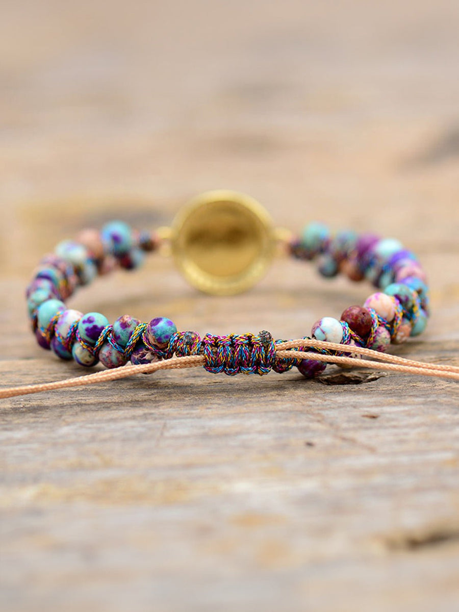 Imperial Jasper Beaded Bracelet - Coolpeacock