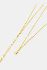 Linked Ring Pendant Chain Necklace - Coolpeacock