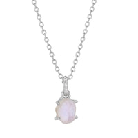 Moonstone 925 Sterling Silver Necklace - Coolpeacock