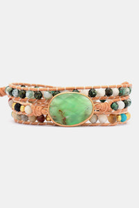 Natural Stone & Agate Layered Bracelet - Coolpeacock