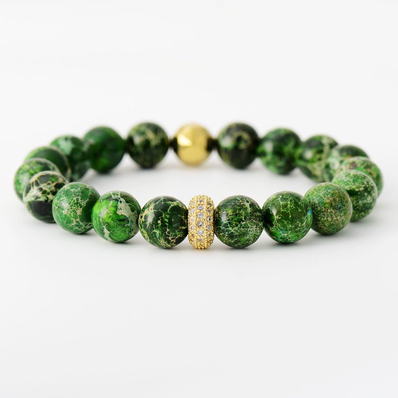 Natural Stone Beaded Bracelet - Coolpeacock