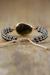 Natural Stone Beaded Bracelet - Coolpeacock