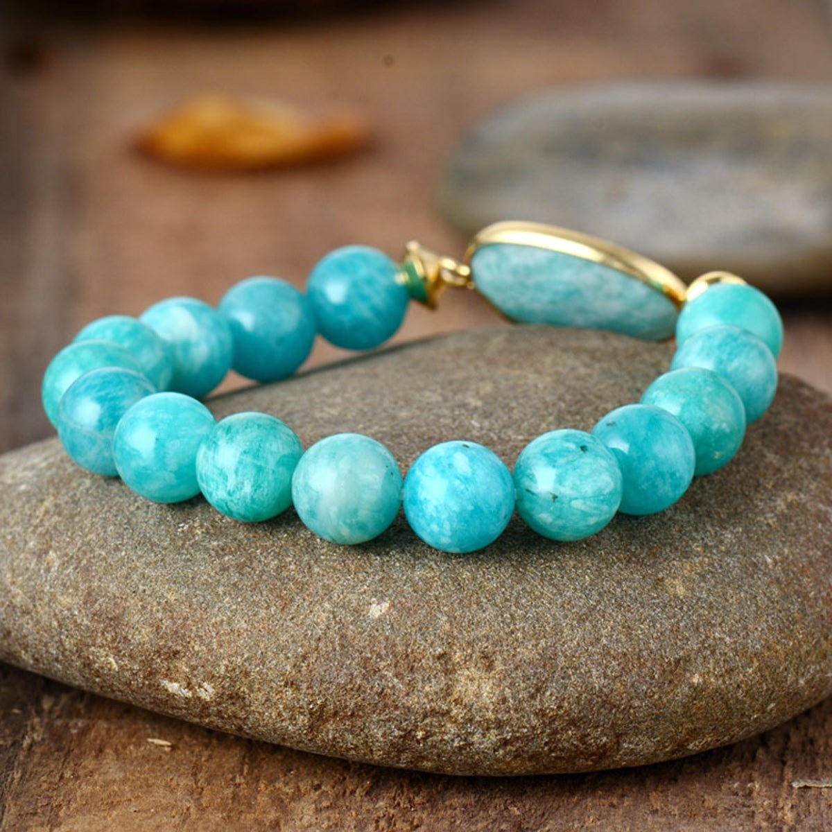 Natural Stone Beaded Bracelet - Coolpeacock