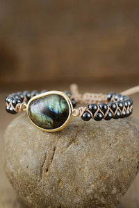 Natural Stone Beaded Bracelet - Coolpeacock