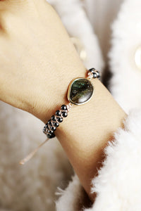 Natural Stone Beaded Bracelet - Coolpeacock