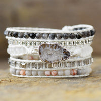 Natural Stone Layered Bracelet - Coolpeacock