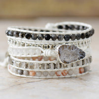 Natural Stone Layered Bracelet - Coolpeacock