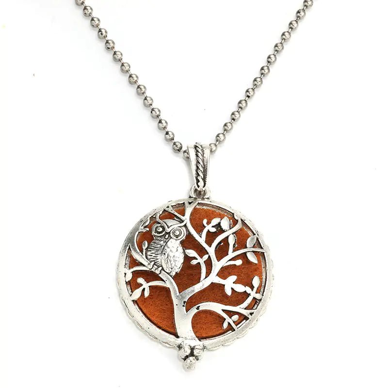 Owl Essence Diffuser Necklace - Coolpeacock