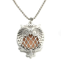 Owl Essence Diffuser Necklace - Coolpeacock