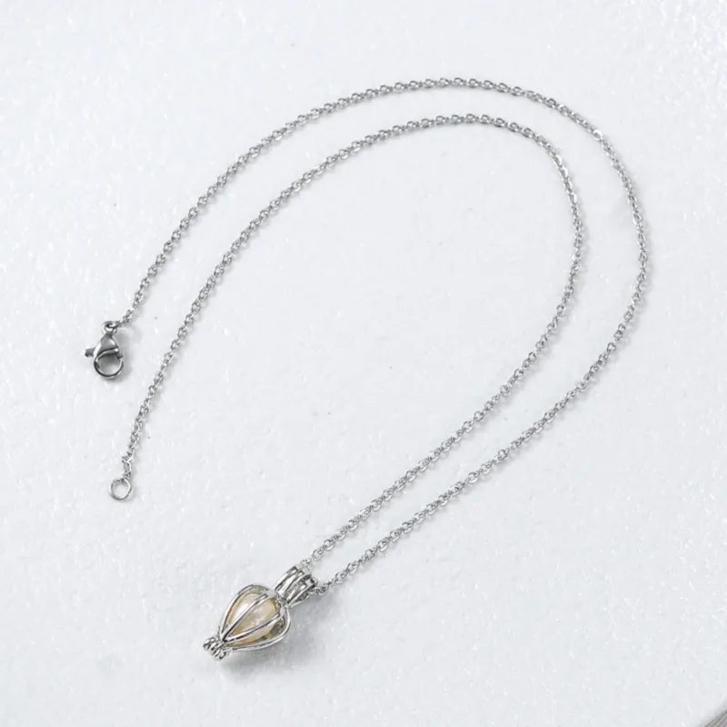 Pearl Necklace Pearl Oyster Self - opening Blind Box Pearl Necklace Pearl Pendant Surprise Gift - Coolpeacock